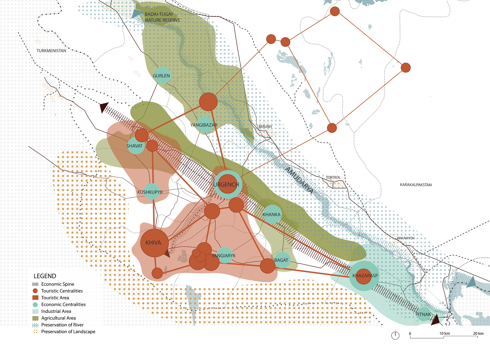 Khorezm_Region_Cities Identity_Map_03_AI